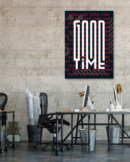 Typography of Good Time - @HidayahCreative