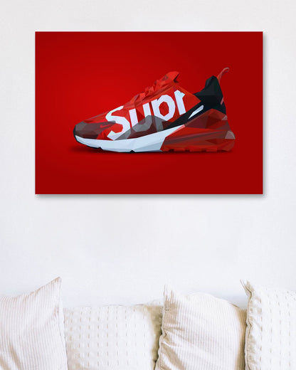 supreme sneakers - @Artnesia