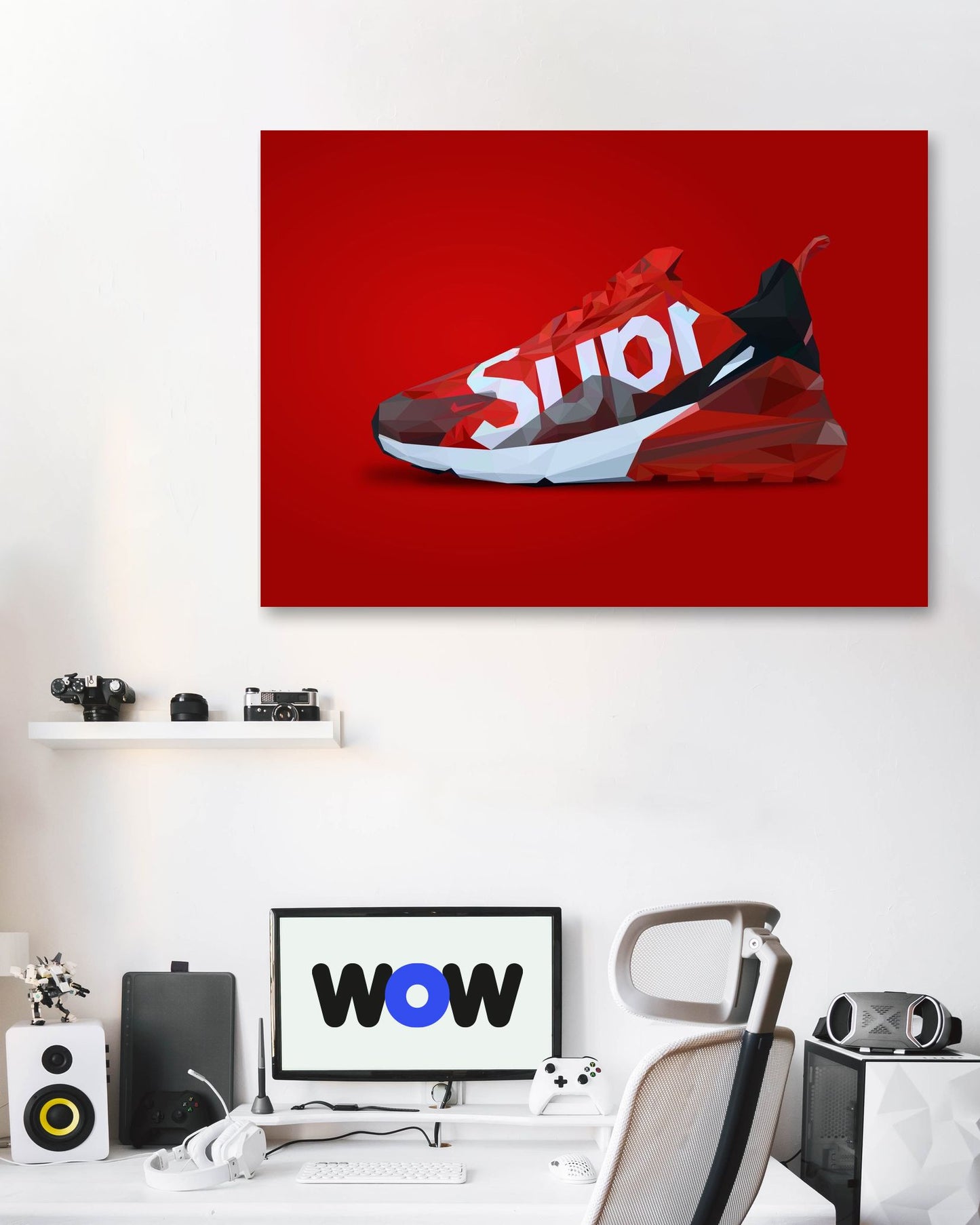 supreme sneakers - @Artnesia