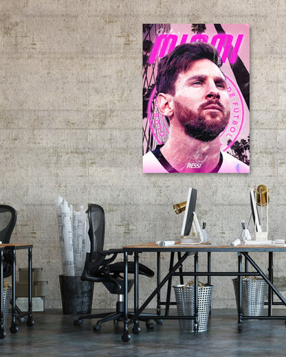 Leo Messi Inter Miami - @ColorizeStudio