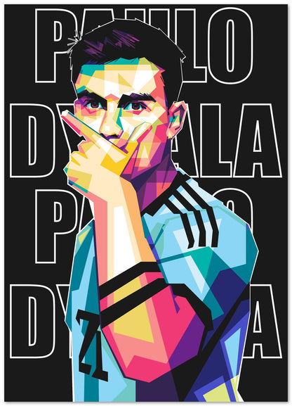 Dybala pop art  - @AsranVektor