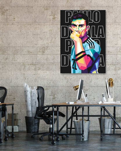 Dybala pop art  - @AsranVektor