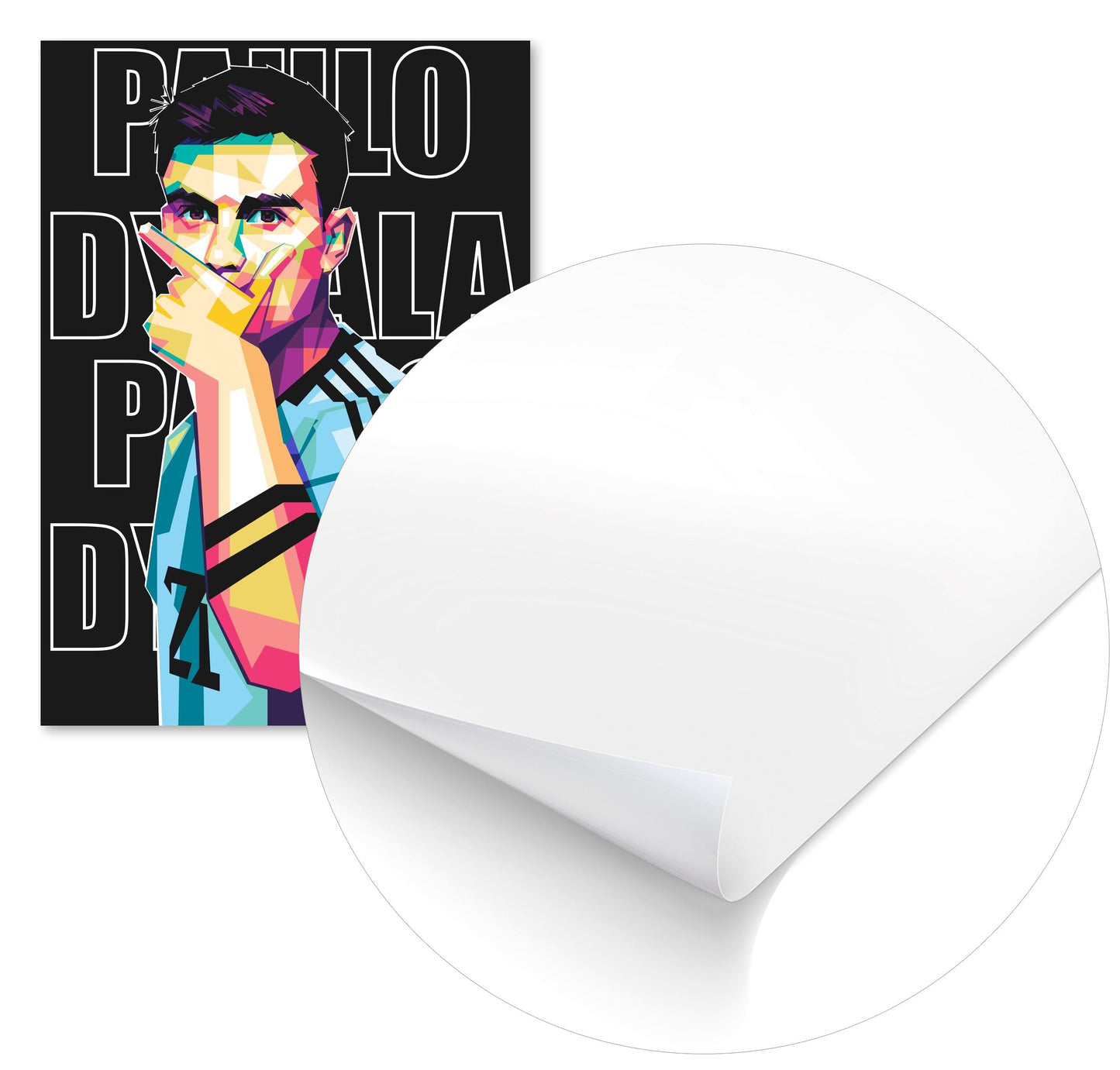 Dybala pop art  - @AsranVektor