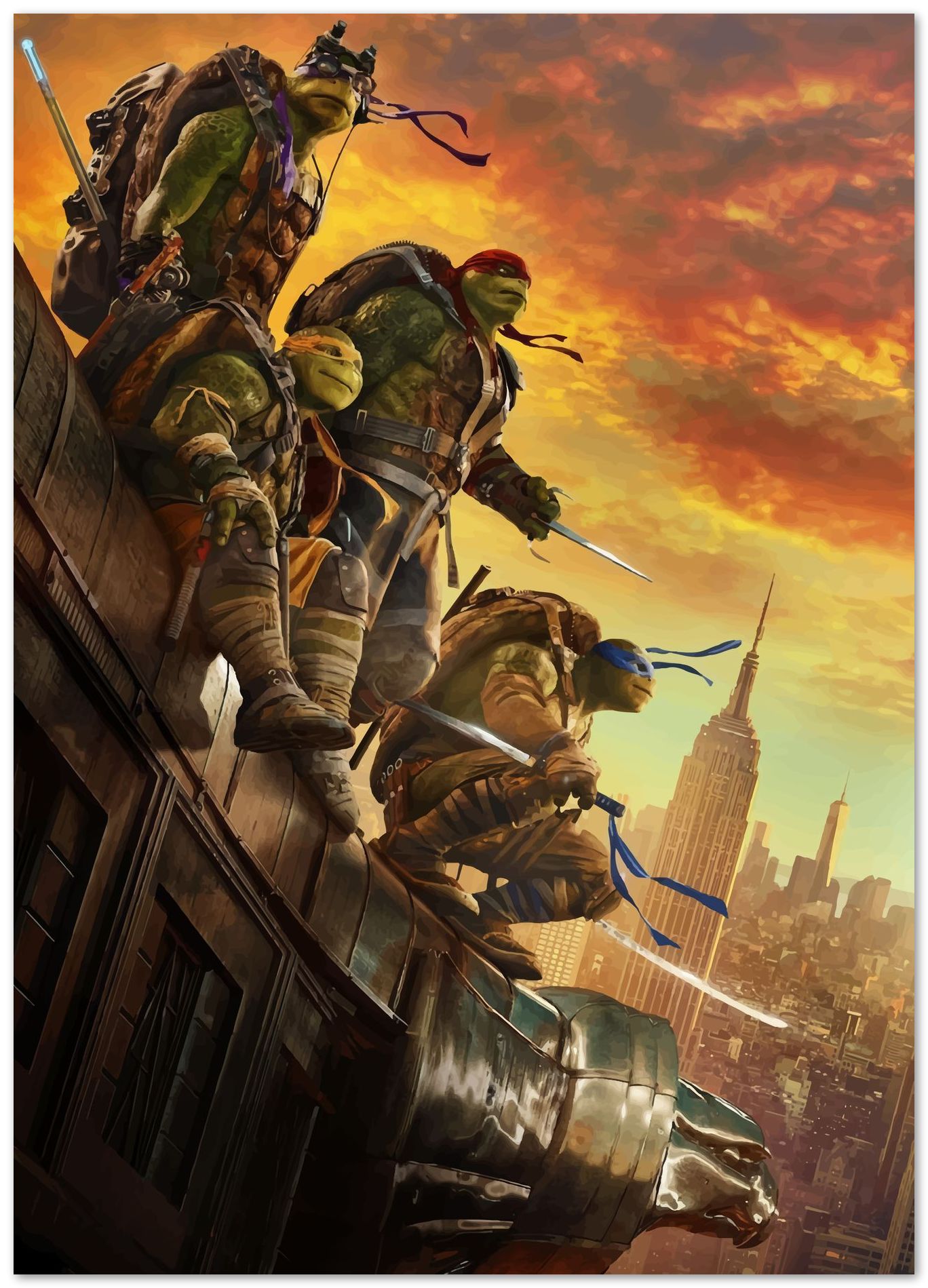 Teenage Mutant Ninja Turtles - @Nolansummer