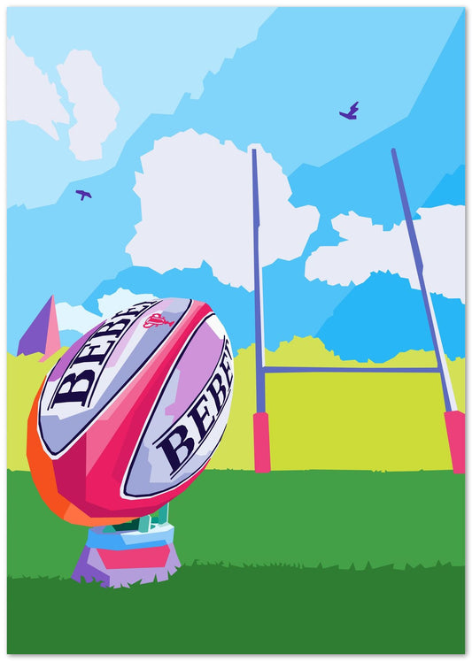 Rugby Union Pop Art - @ZetArt