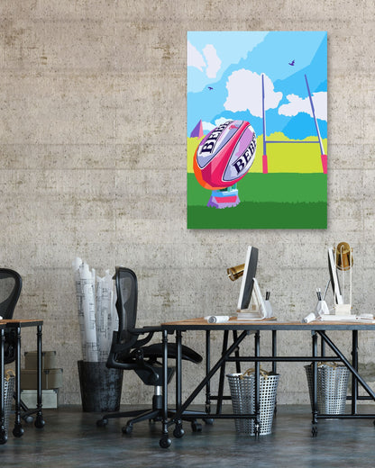 Rugby Union Pop Art - @ZetArt