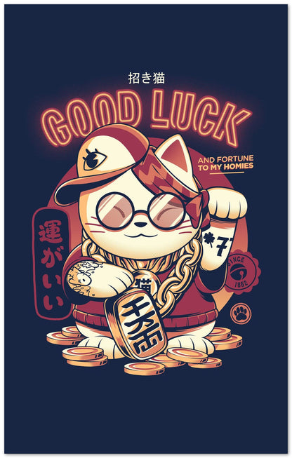 Lucky Cat - @Ilustrata