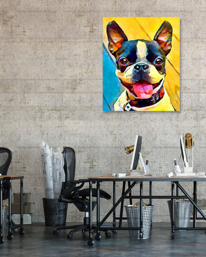 Boston Terrier - @chusna