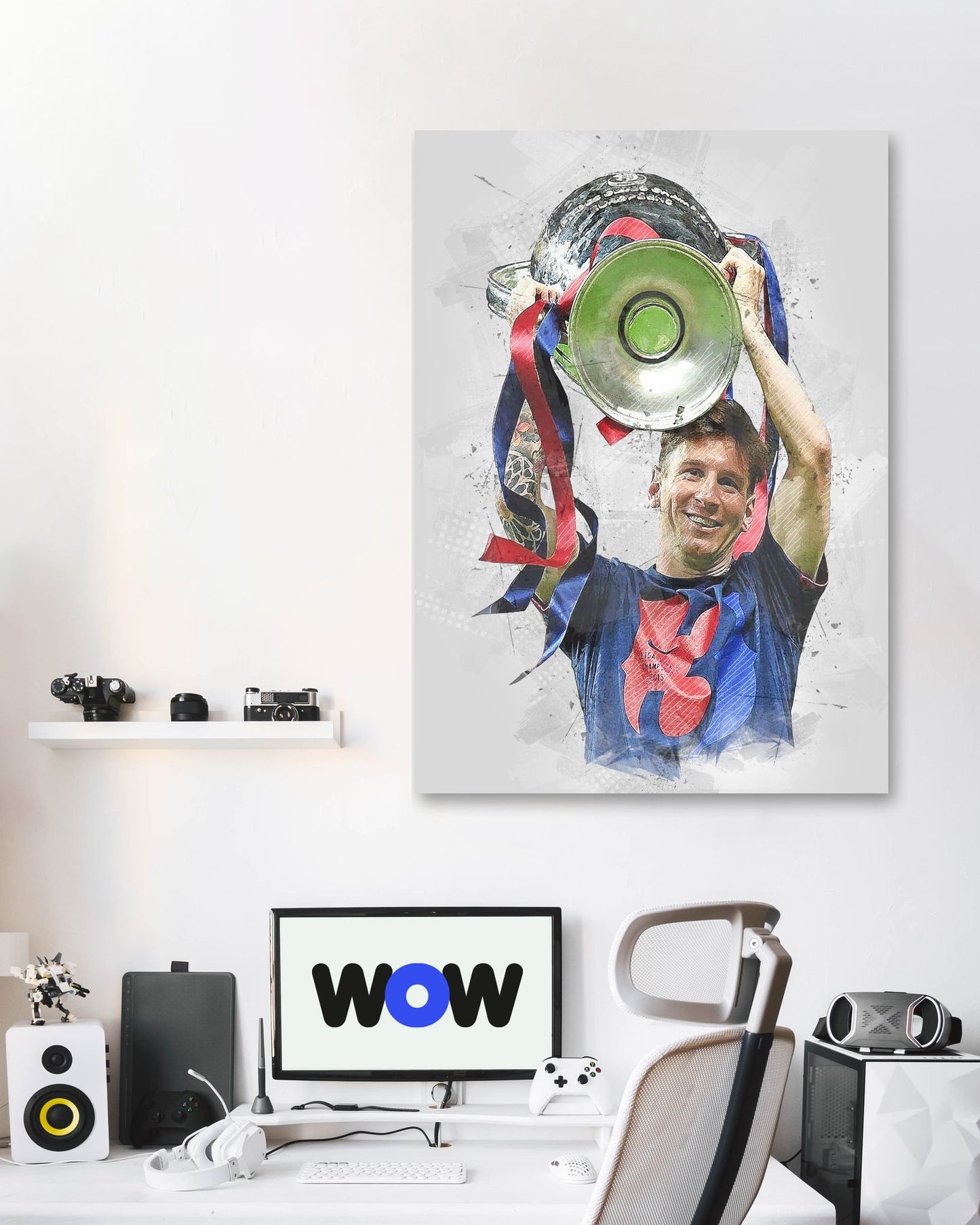 Lionel Messi Barcelona Art - @ArtStyle