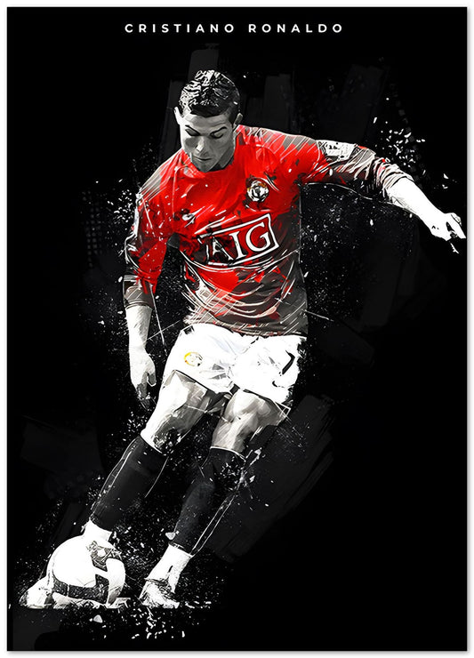 Cristiano Ronaldo Manchester United - @ArtStyle