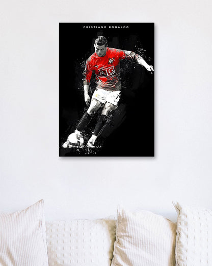 Cristiano Ronaldo Manchester United - @ArtStyle