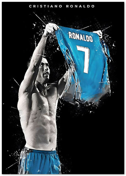 Cristiano Ronaldo Shirt Football - @ArtStyle