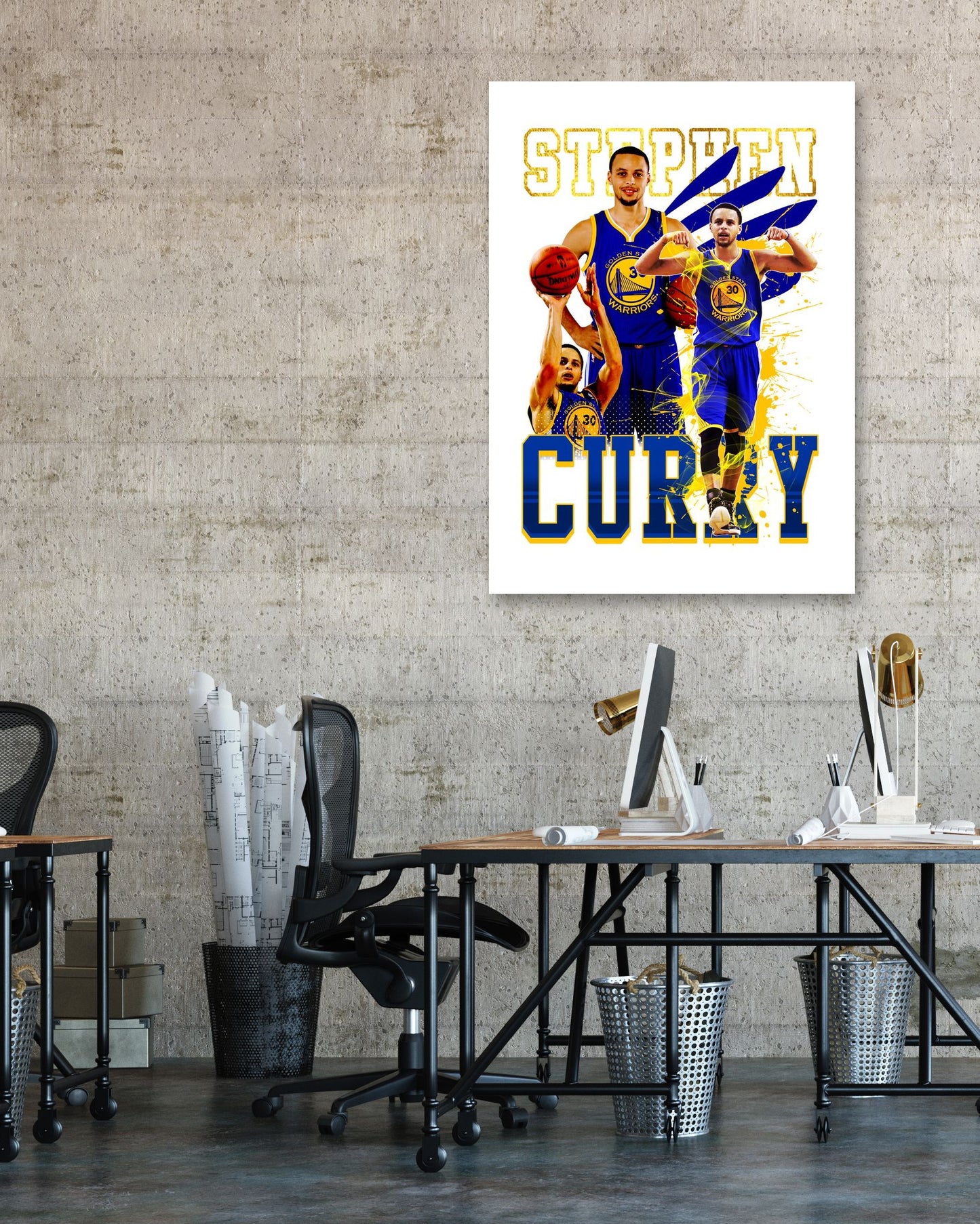 stephen curry the warriors - @thogigio