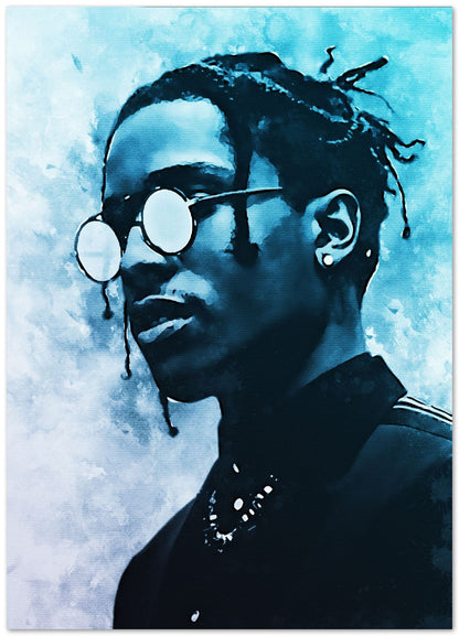 splatter by asap rocky new art - @4147_design