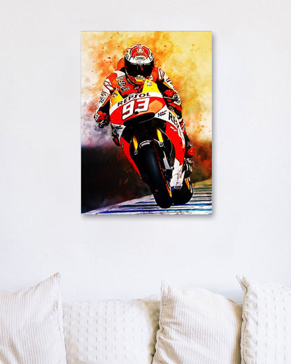 splatter by the top MotoGP - @4147_design