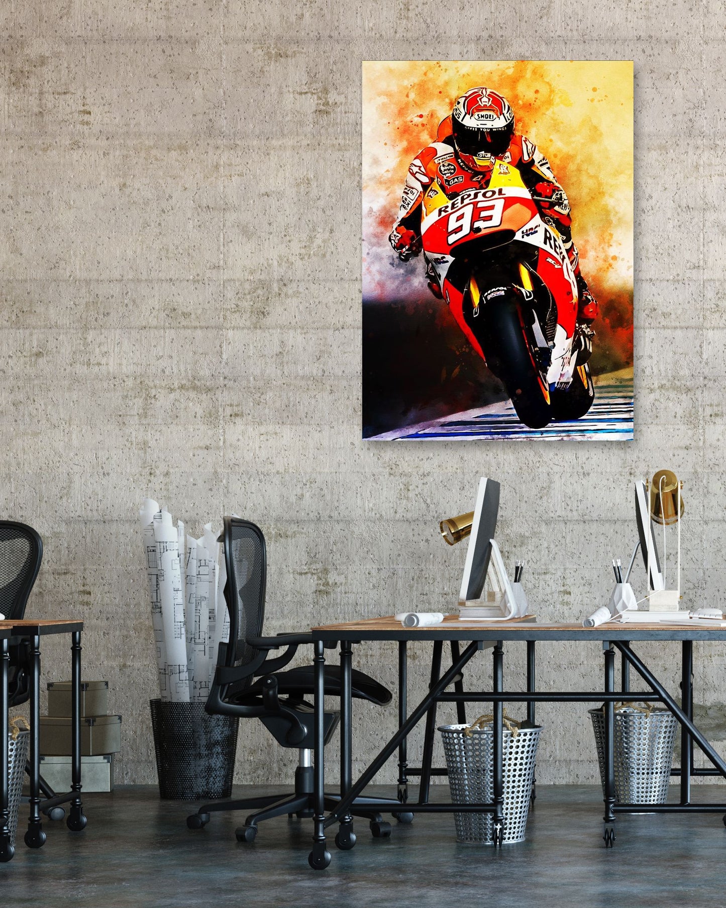 splatter by the top MotoGP - @4147_design