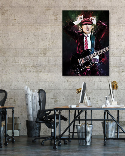 splatter by Angus young new art - @4147_design