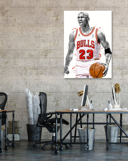 Michael Jordan Chicago Bulls - @ArtStyle