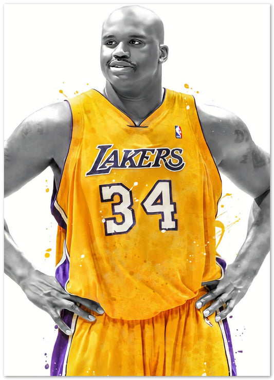 Shaquille O'Neal Los Angeles - @ArtStyle
