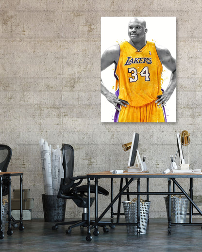 Shaquille O'Neal Los Angeles - @ArtStyle