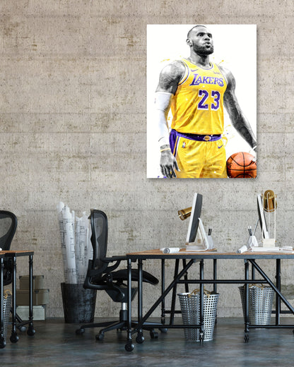 Lebron James Los Angeles - @ArtStyle