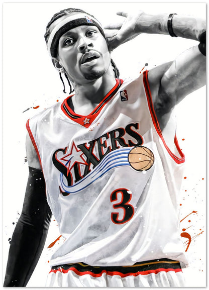 Allen Iverson Philadelphia - @ArtStyle