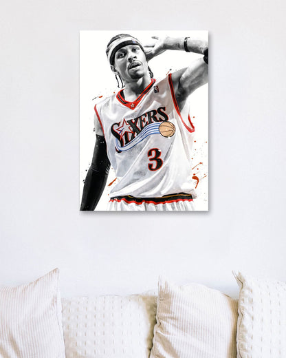 Allen Iverson Philadelphia - @ArtStyle