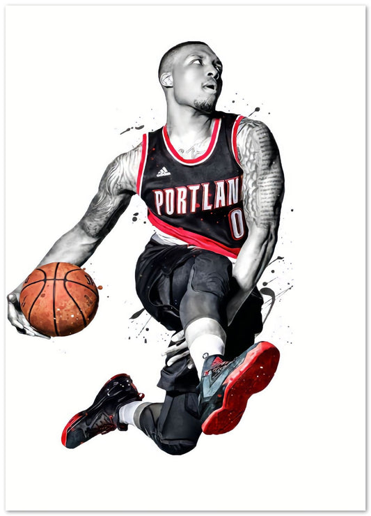 Damian Lillard - @ArtStyle