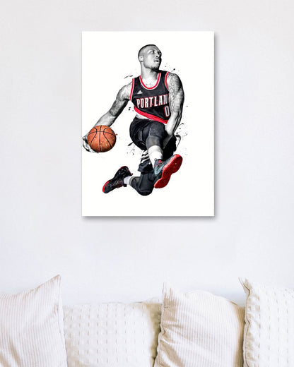 Damian Lillard - @ArtStyle