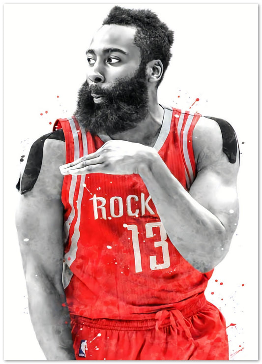 James Harden Houston - @ArtStyle