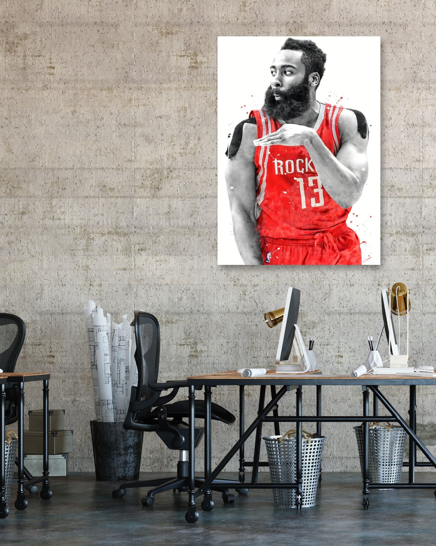 James Harden Houston - @ArtStyle