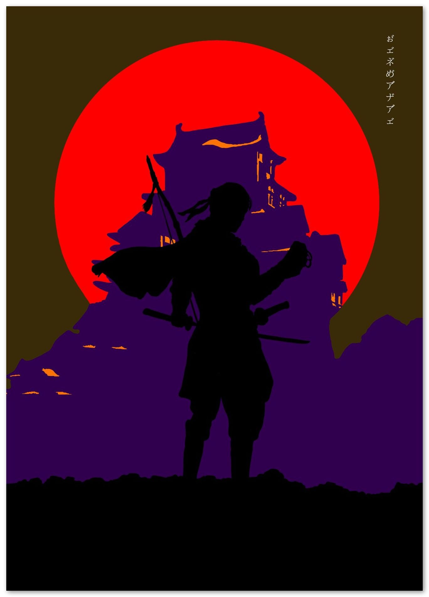 ghost of tsushima minimalist  - @Shieru