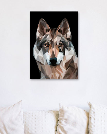 wolf pop art - @Artnesia