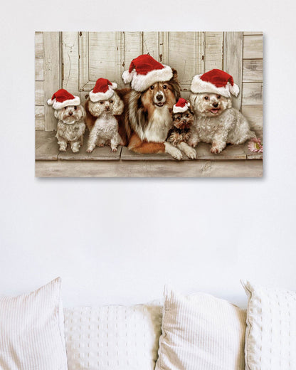 Dogs Christmas - @chusna