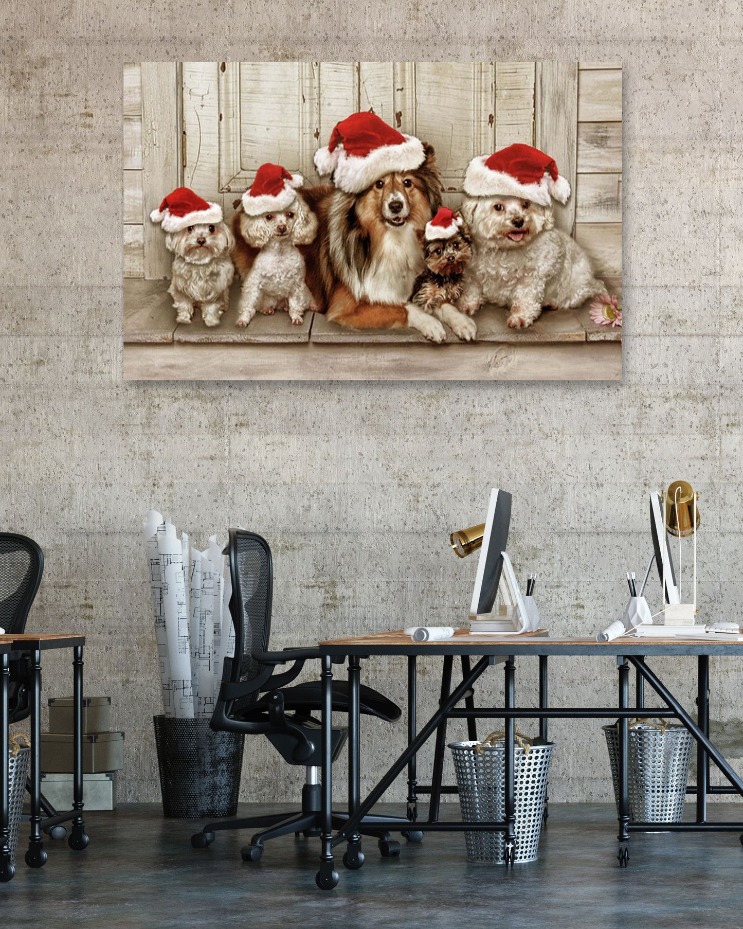 Dogs Christmas - @chusna