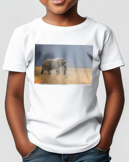 Elephant in grassfield - @chusna