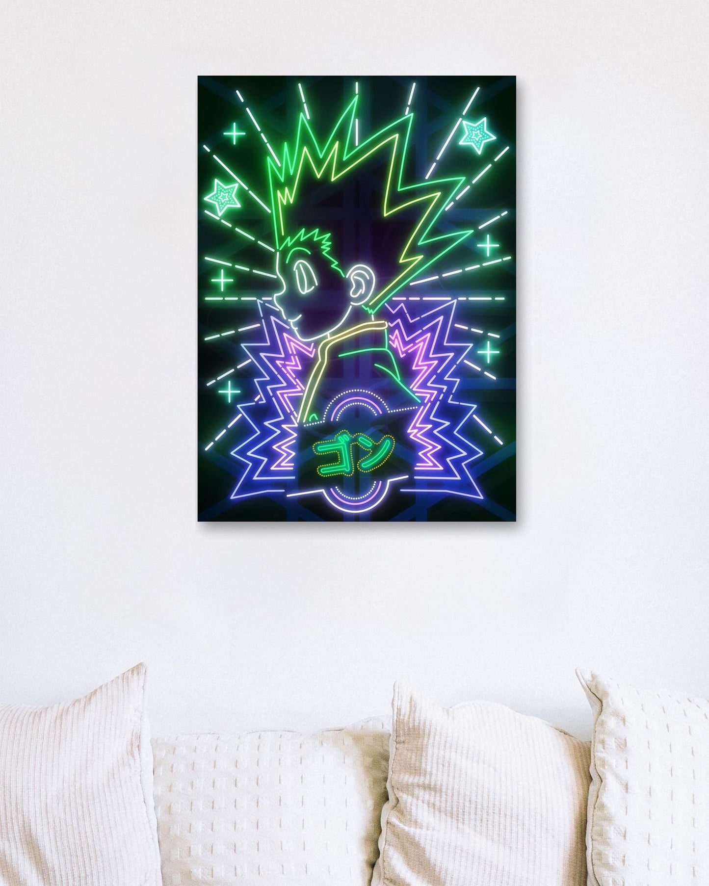 The Rookie Hunter Neon Art - @vectorheroes