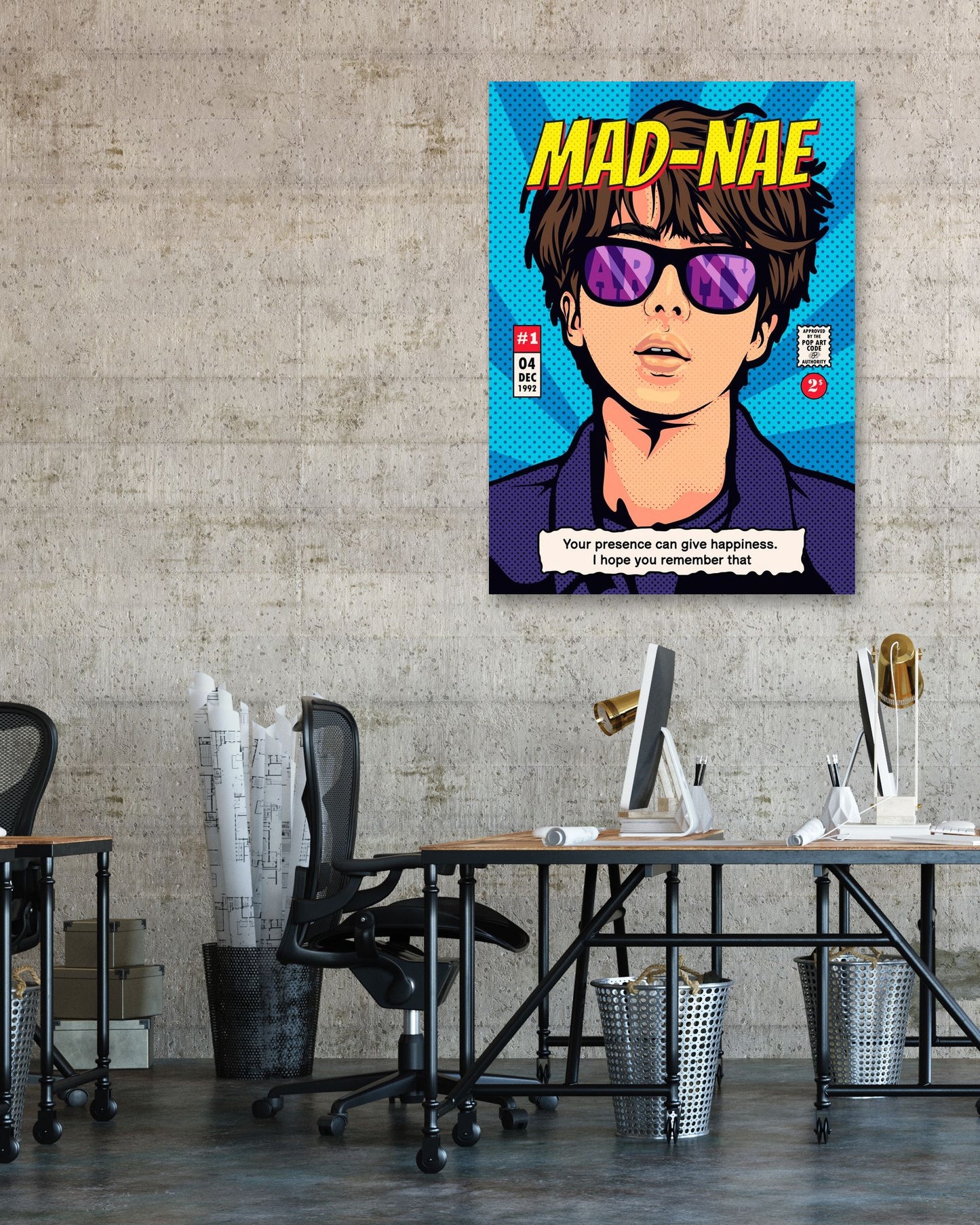 The Mad-Nae Pop Art  - @vectorheroes