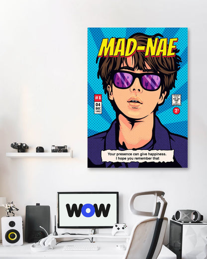 The Mad-Nae Pop Art  - @vectorheroes