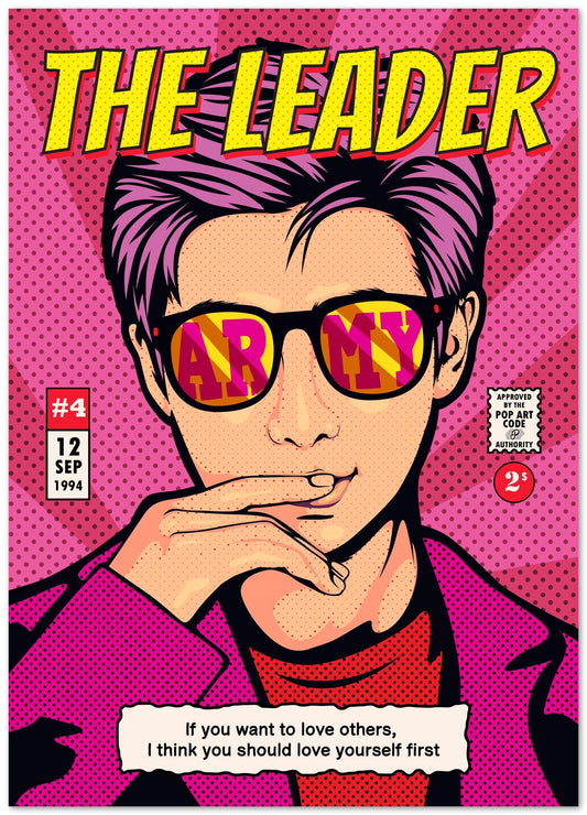 The Leader Kpop Poster - @vectorheroes