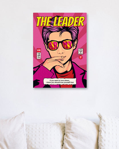 The Leader Kpop Poster - @vectorheroes