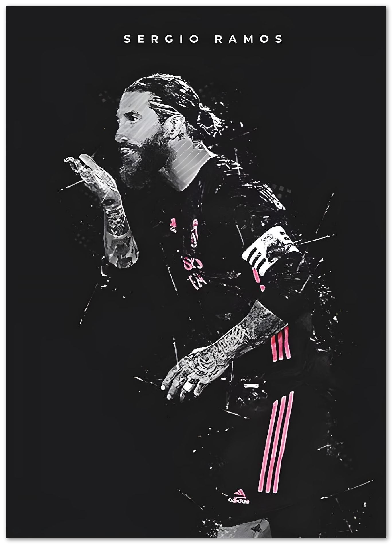 Sergio Ramos Football - @ArtStyle