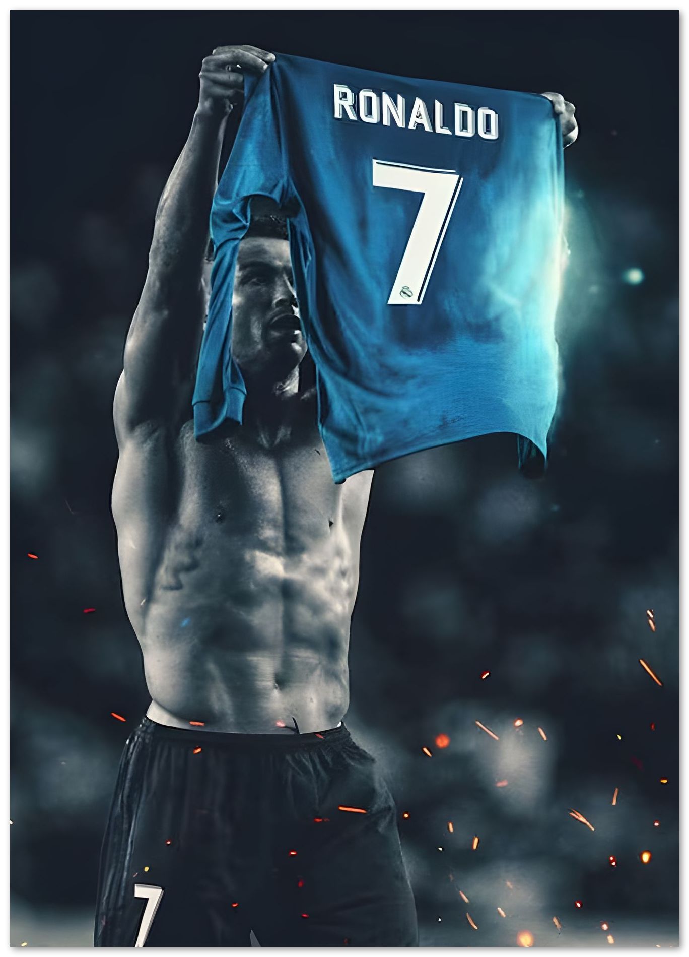 Cristiano Ronaldo Shirt Football  - @ArtStyle