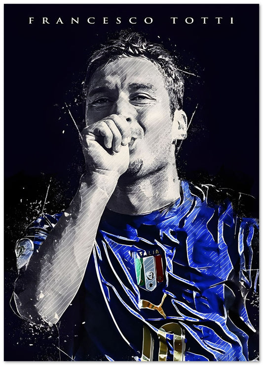 Francesco Totti Drawing - @ArtStyle