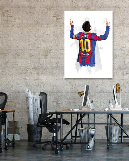 Lionel Messi Barcelona Legend - @ArtStyle