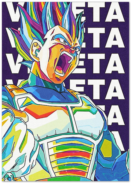 Vegeta Manga Wpap - @ArtStyle