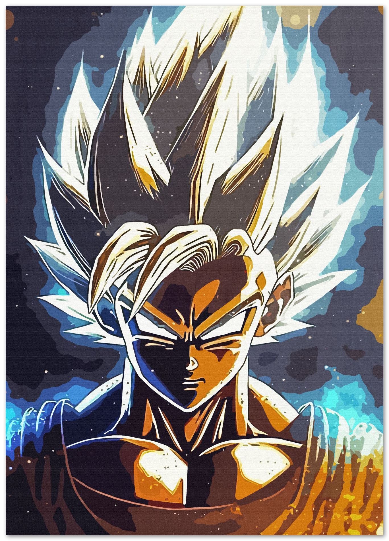 Dragon ball Z Super Saiyan - @ArtStyle