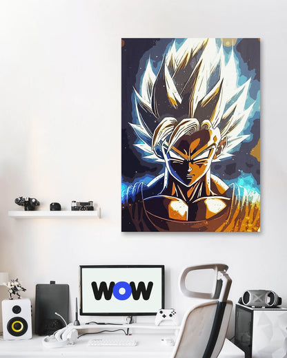 Dragon ball Z Super Saiyan - @ArtStyle