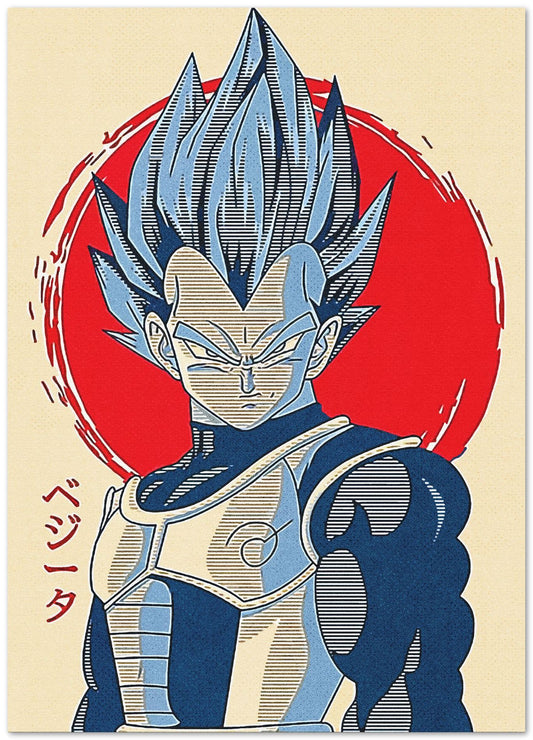 Vegeta Vintage - @ArtStyle