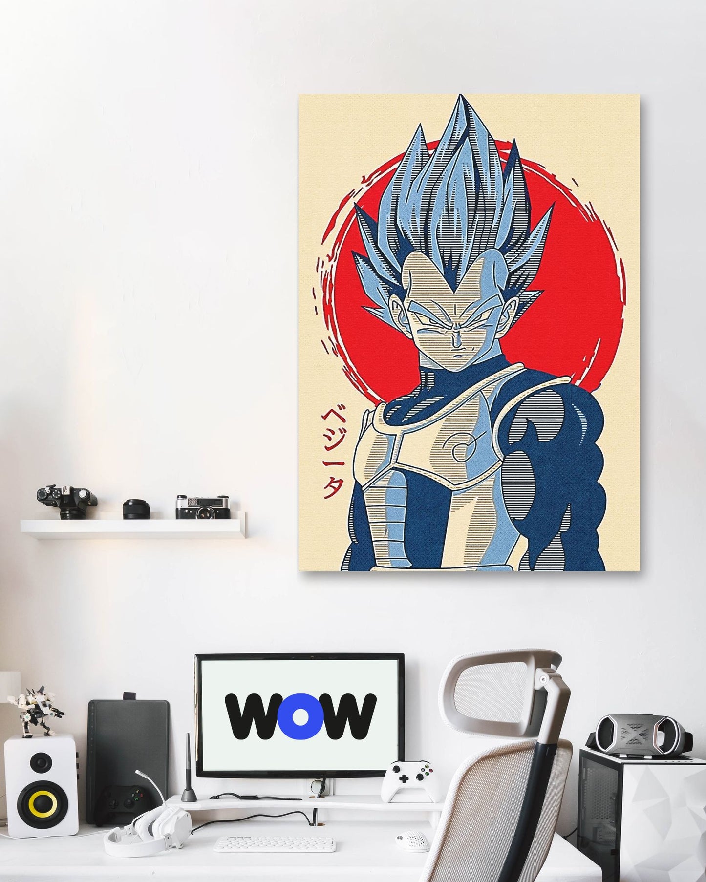 Vegeta Vintage - @ArtStyle